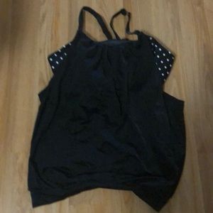 Plus size swim tank